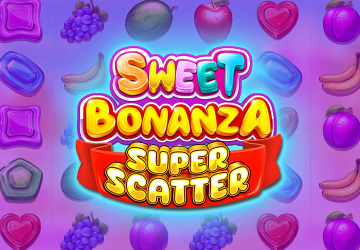 Игровой автомат Sweet Bonanza Super Scatter в Золото Лото казино